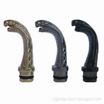 Snake Drip Tips, Zinc-plated Material, Various Colors